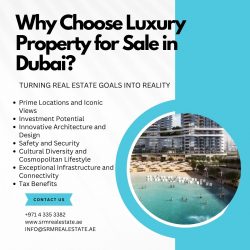 Why Choose Luxury Property for Sale in Dubai?