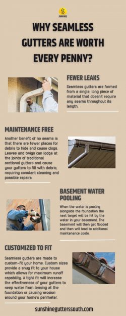 Why Seamless Gutters Are Worth Every Penny?
