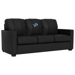 Stationary Sofa with Detroit Lions Logo