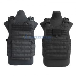Carrying Gear Pure Black Quick-Release Vest for Combat