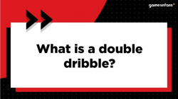 what is a double dribble