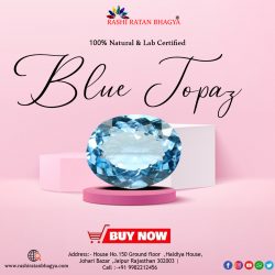 Buy Original Blue Topaz Stone Online at Best Price