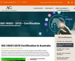 How is ISO 14001 certification Australia helpful?