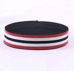 Woven Glitter Elastic Band