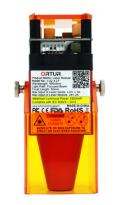 Ortur LU2-4 LF Laser Module 24V/2A for Ortur & Aufero Laser Engraver