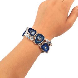 Beautiful Blue Agate Jewelry at Best Price