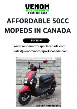 Affordable 50cc Mopeds in Canada – Venom Motorsports Canada