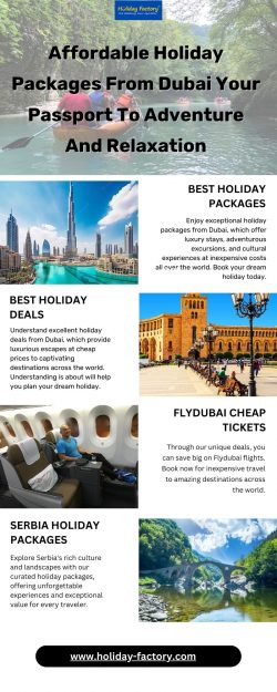 Affordable Holiday Packages From Dubai – Best Deals