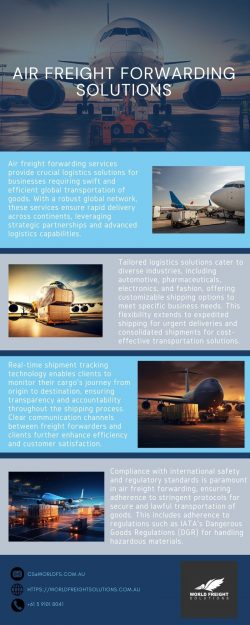Streamlined Air Freight Forwarding Solutions