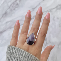 Amethyst Lace Agate Jewelry