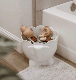 Where you can organize bathtub toy Effectively