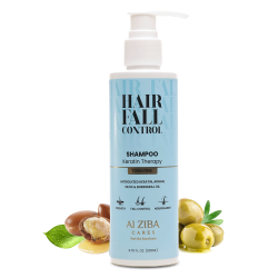 Hairfall Control Keratin Therapy Shampoo With Keratin, Argan, Olive And Bhringraj Oil