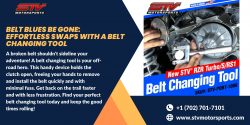 Belt Blues Be Gone: Effortless Swaps with a Belt Changing Tool