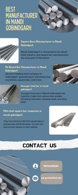 Your Guide to Steel Supplier in Mandi Gobindgarh
