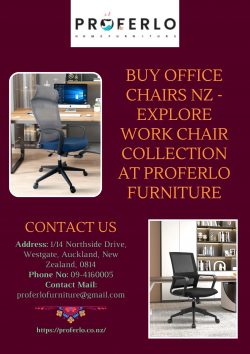 Buy Office Chairs NZ – Explore Work Chair Collection at Proferlo Furniture
