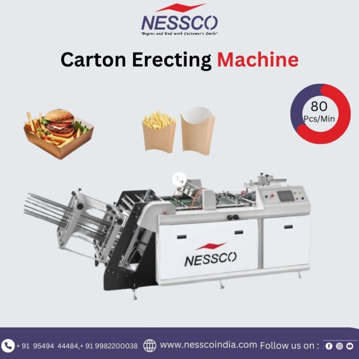 Fully Automatic Carton Erecting Machine