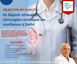 Choisir la qualité : Dr Rajesh Ahlawat, votre chirurgien urologue de confiance à Delhi