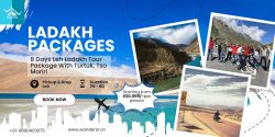 8 Days Leh Ladakh Tour Package with Turtuk and Tso Moriri