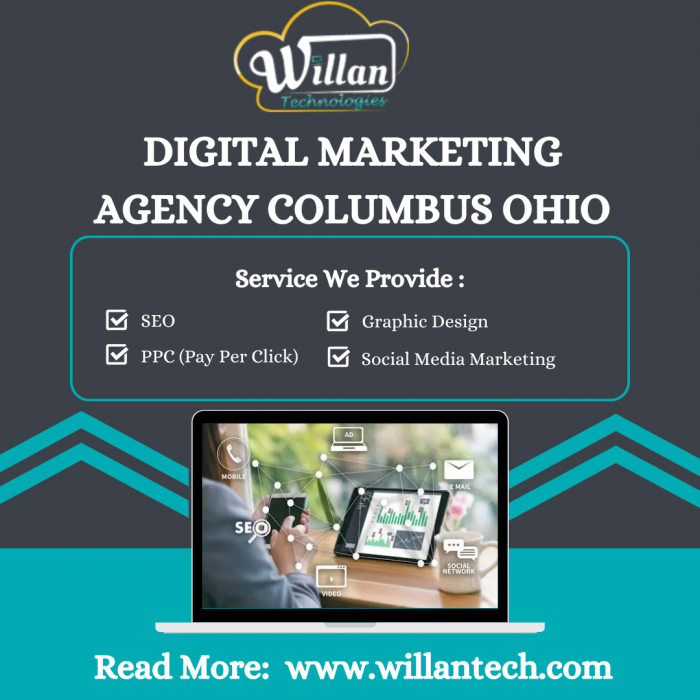 Best digital marketing agency Columbus ohio – Willan Technologies