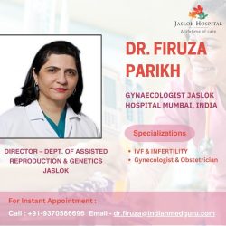 Dr. Firuza Parikh Best Gynaecologist Jaslok Hospital Mumbai, India