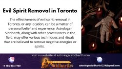 Is Evil Spirit Removal in Toronto Effective? Insights from Astrologer Siddharth