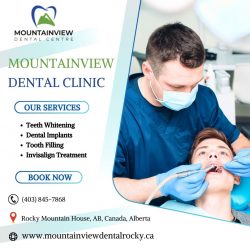 Expert Dental Services at Mountainview Dental Clinic in Rocky Mountain House