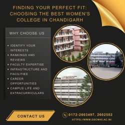 Finding Your Perfect Fit: Choosing the Best Women’s College in Chandigarh
