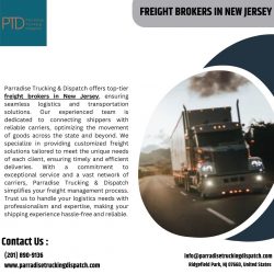Get Reliable Freight Brokers in New Jersey for Your Shipping Needs