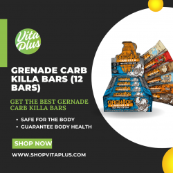 Fuel Your Fitness with Vita Plus Grenade Carb Killa Low Carbs Protein Bars