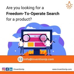 Freedom to Operate Search | Product Clearance Search | InventionIP