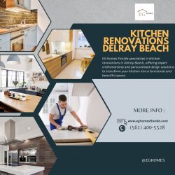 Kitchen Renovations Delray Beach | EG Homes Florida