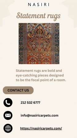 Make a Bold Impact with Statement Rugs
