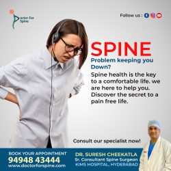 Top spine surgeon in Hyderabad – Dr. Suresh cheekatla