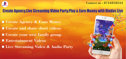Create Your Agency & Earn Money on Bindas Live | Advanced Live Streaming Solutions