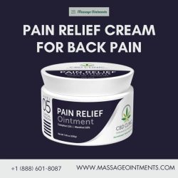 Pain Relief Cream for Back Pain