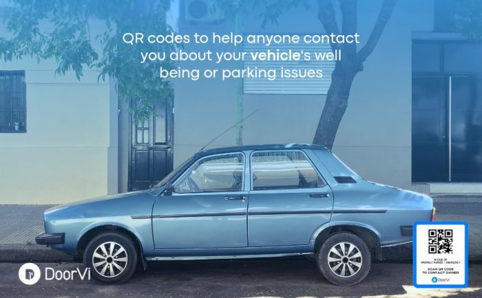 QR code for vehicles
