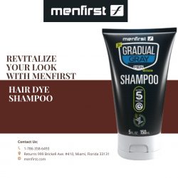 Revitalize Your Look with Menfirst Hair Dye Shampoo