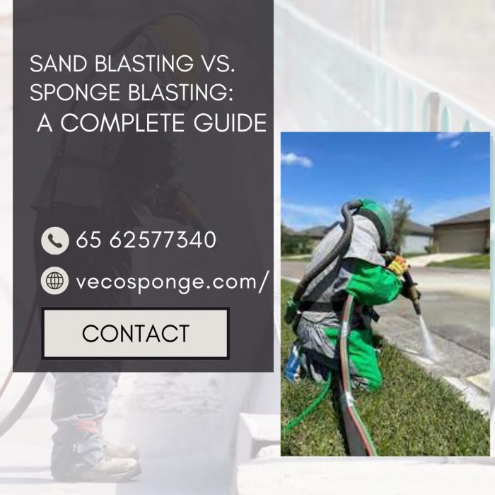 Sand Blasting vs. Sponge Blasting: A Quick Guide