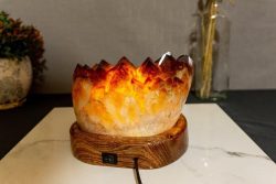 Citrine Crystal Lamp