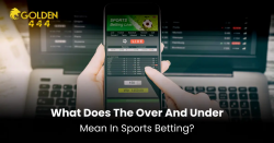 What does the over and under mean in sports betting?