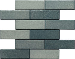 Green Mixed Grey Lava Stone Mosaics