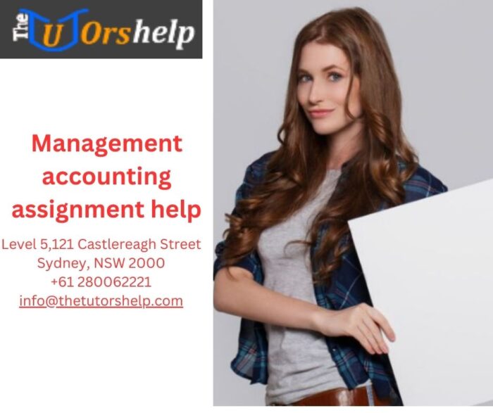 Management accounting assignment help