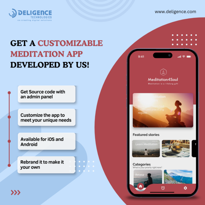 Meditation app Development