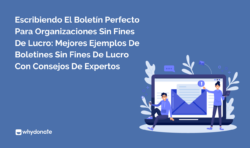 Perfecta Newsletter para Organizaciones Sin Fines de Lucro
