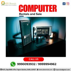 Computer Rent in Delhi & Noida ABX rentals 9990093932/9999994962