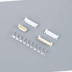 1.25mm pitch connector system undergoes