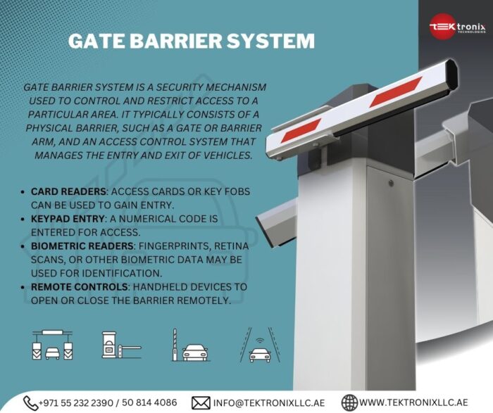 Gate Barrier System services in Dubai