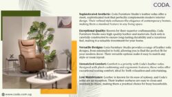 Coda: Luxurious Leather Sofas for Modern Homes