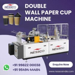 Effortless Production with Nessco Double Wall Paper Cup Machine