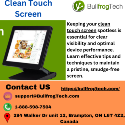 Revolutionize Your Interface with Clean Touch Screen Technology